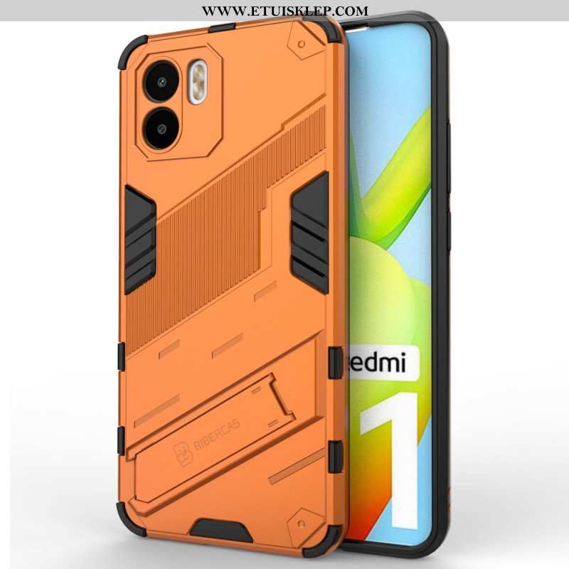 Etui do Xiaomi Redmi A1 Zdejmowany Stojak W Dwóch Pozycjach Bez Użycia Rąk